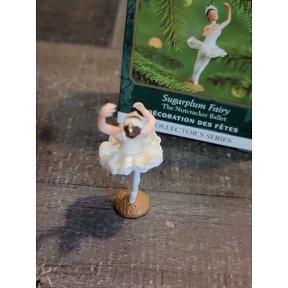 Hallmark Sugar Plum Fairy Nutcracker ballet 2000 ballerina Mini ornament - Picture 3 of 4